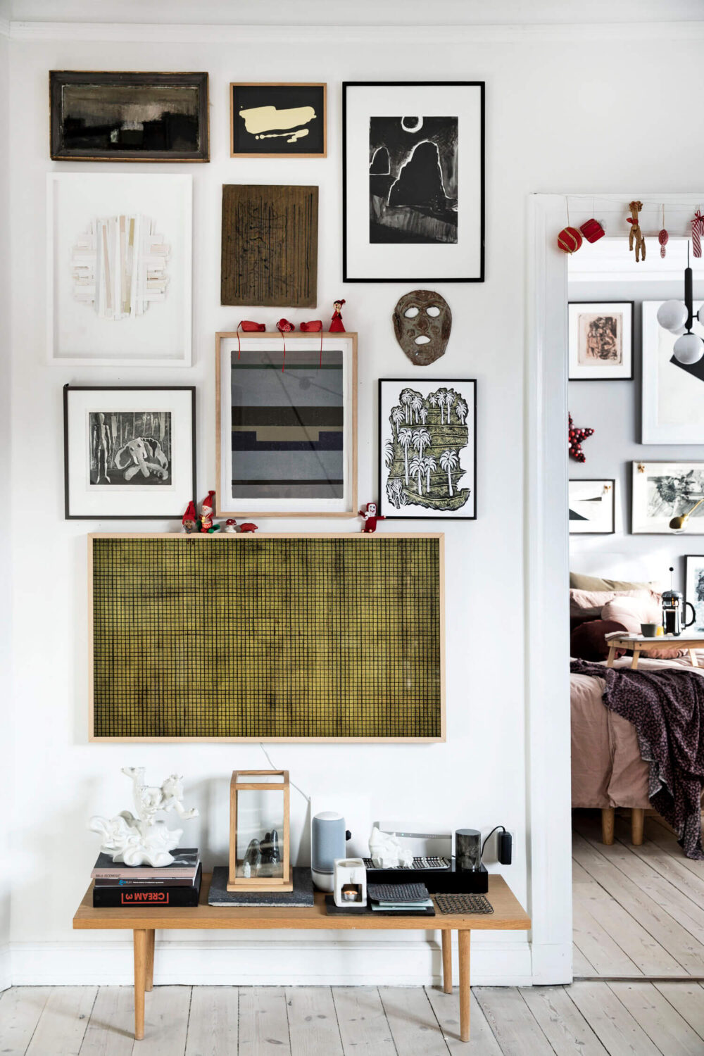 An Art-Filled Danish Home Decorated For Christmas - The Nordroom