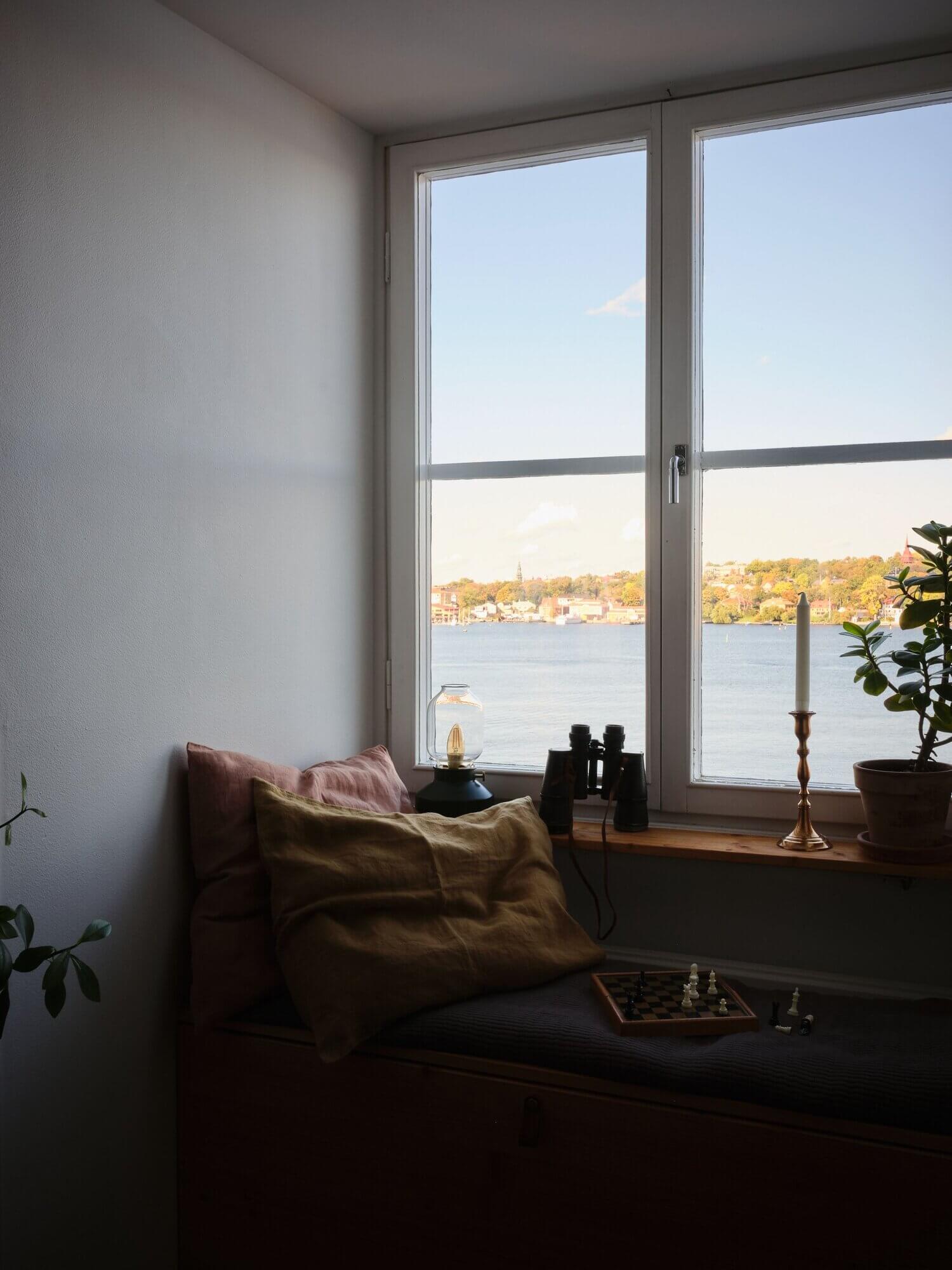 scandinavian attic apartment canal views nordroom3 A Cozy Scandinavian Attic Apartment With Canal Views