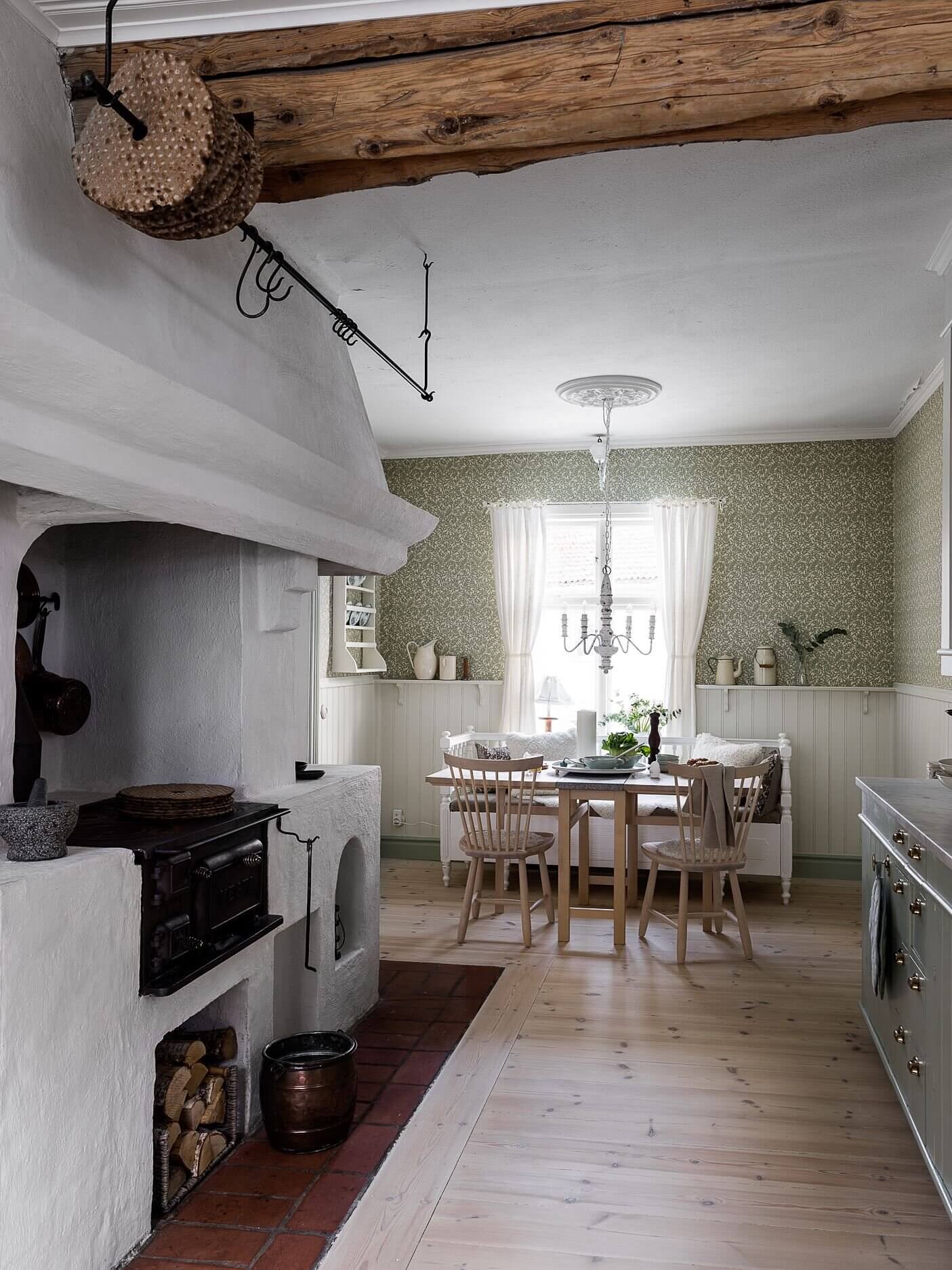 A Cozy Cluttered French-Style Kitchen by deVOL - The Nordroom