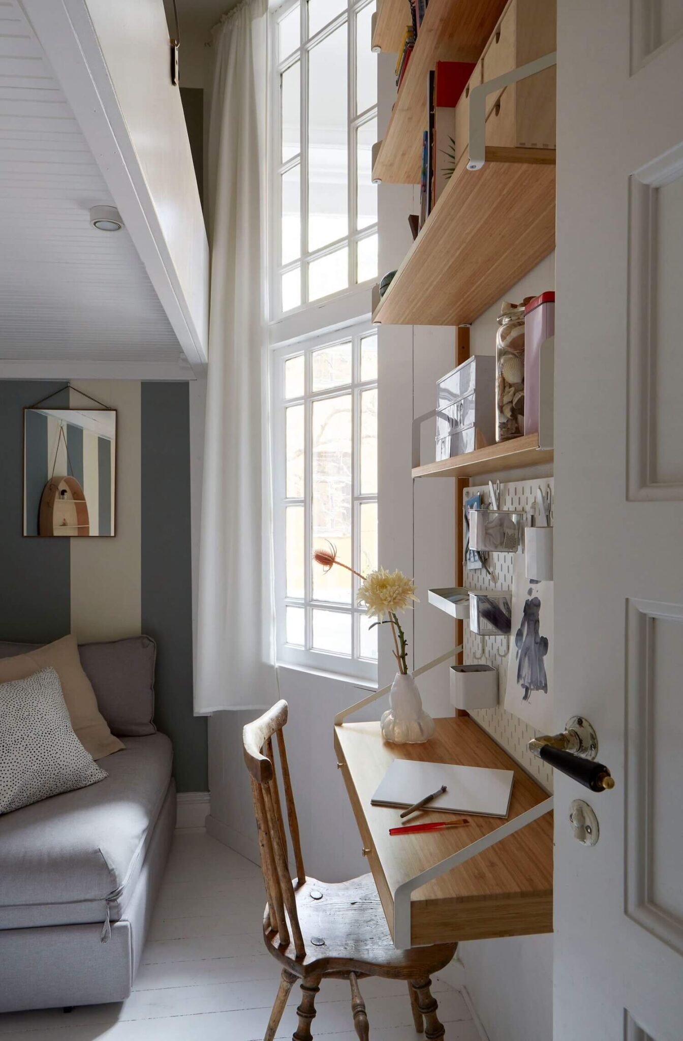 A Scandinavian Apartment With A Mint Green Kitchen - The Nordroom