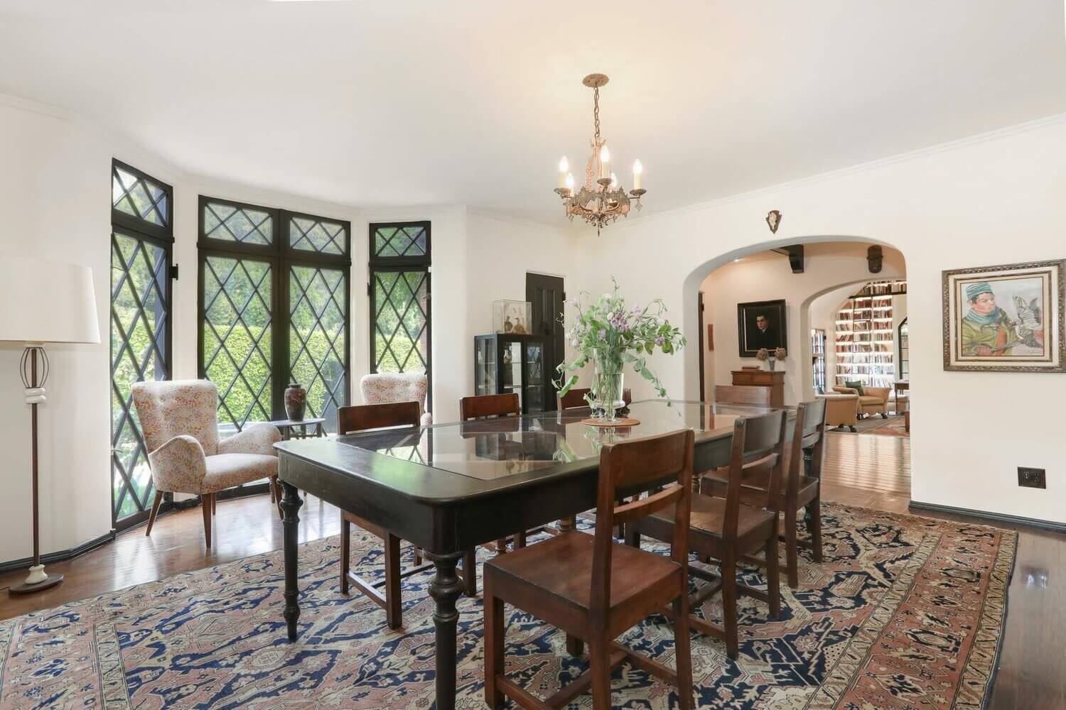 bookshelves 1920s english tudor house los angeles nordroom9 Bookshelves Envy In A 1920s English Tudor House in Los Angeles