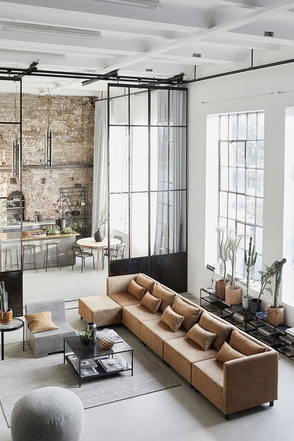 industrial loft house doctor hamburg new york nordroom A Bright Industrial Loft Decorated With House Doctor's Spring/Summer Collection