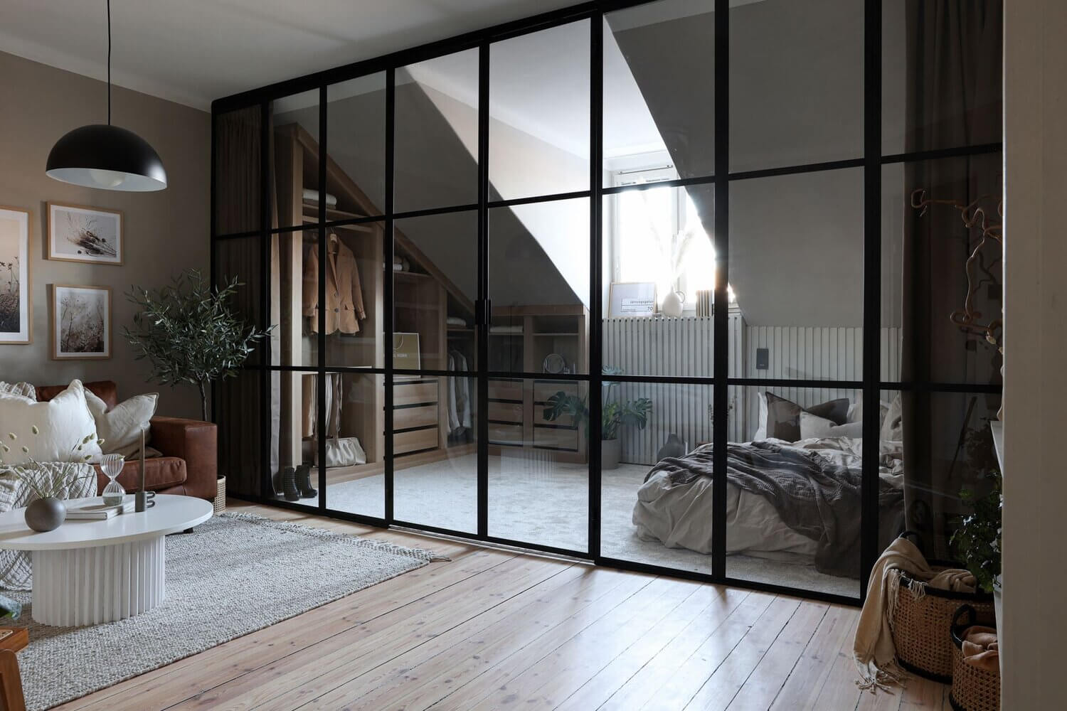 ASmallLuxuriousAtticApartmentinSweden TheNordroom6 A Small Luxurious Attic Apartment in Sweden