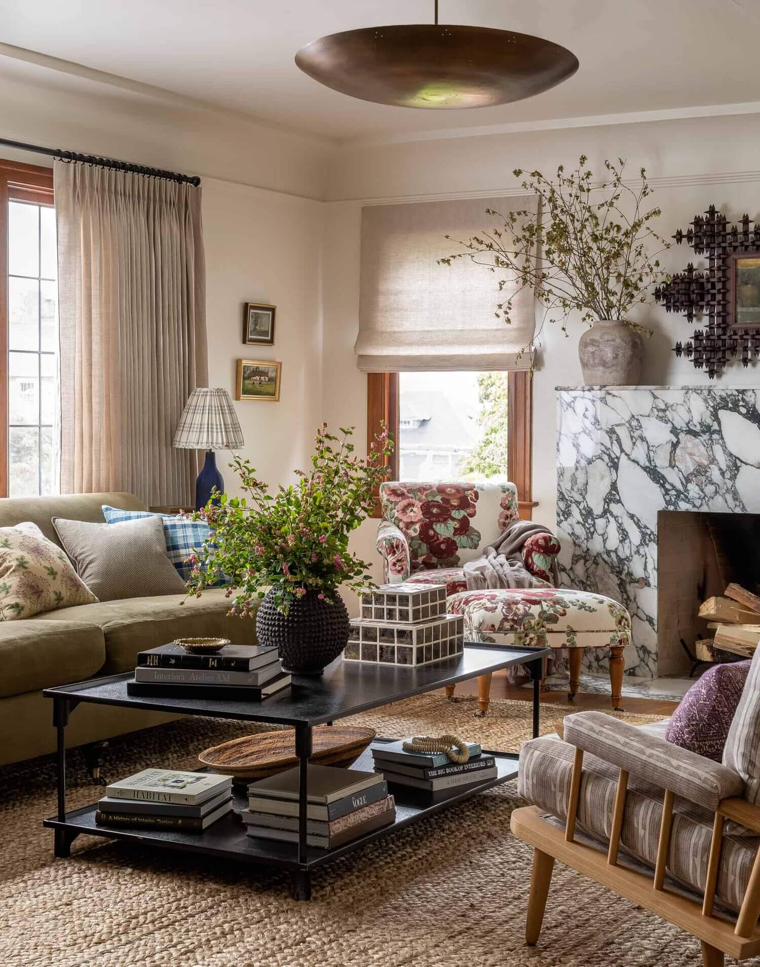 Soothing Colors in Designer Heidi Caillier’s Eclectic Washington Home