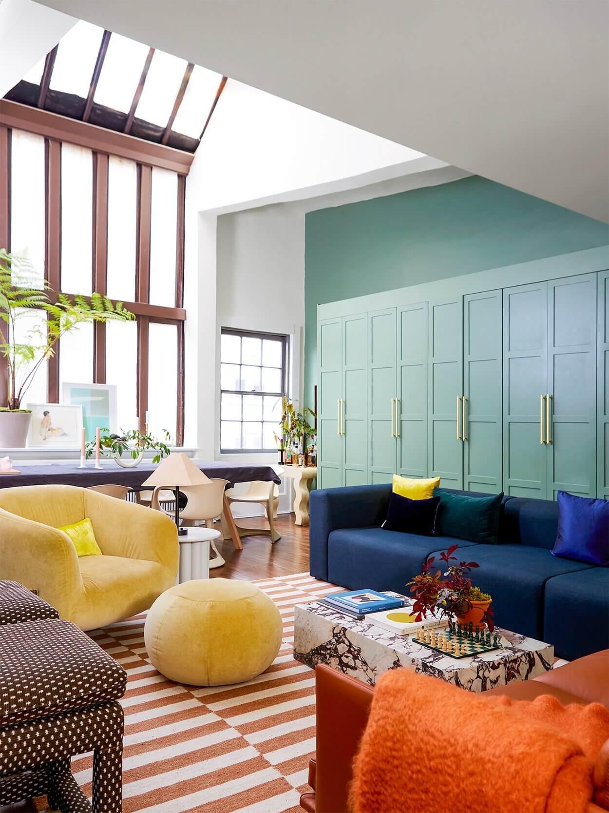 creative colorful home new york nordroom1 A Creative and Colorful Home in New York City