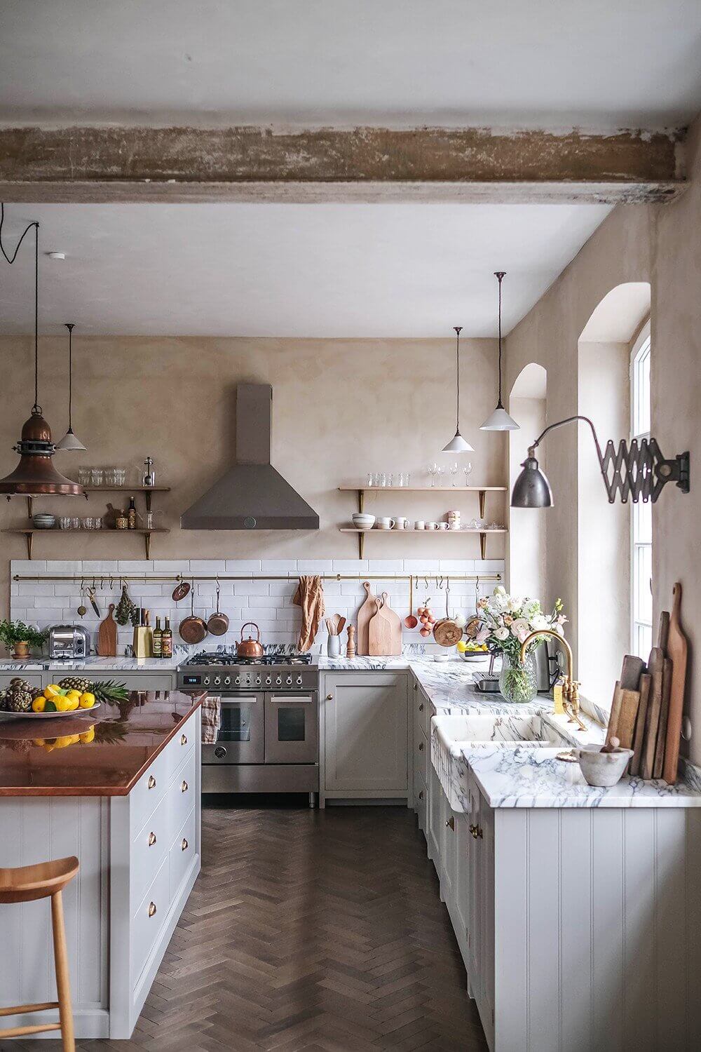 A Beautiful deVOL Kitchen in a Renovated German Schoolhouse