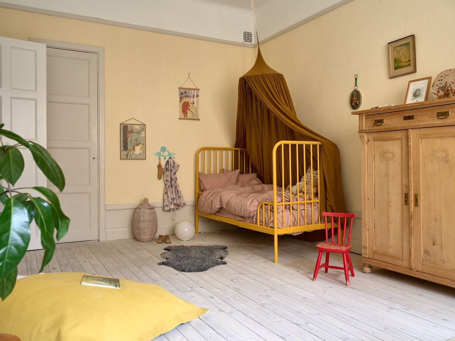 AScandinavianApartmentPaintedInSoftColorTones TheNordroom25 A Scandinavian Apartment Painted In Pastel Color Tones