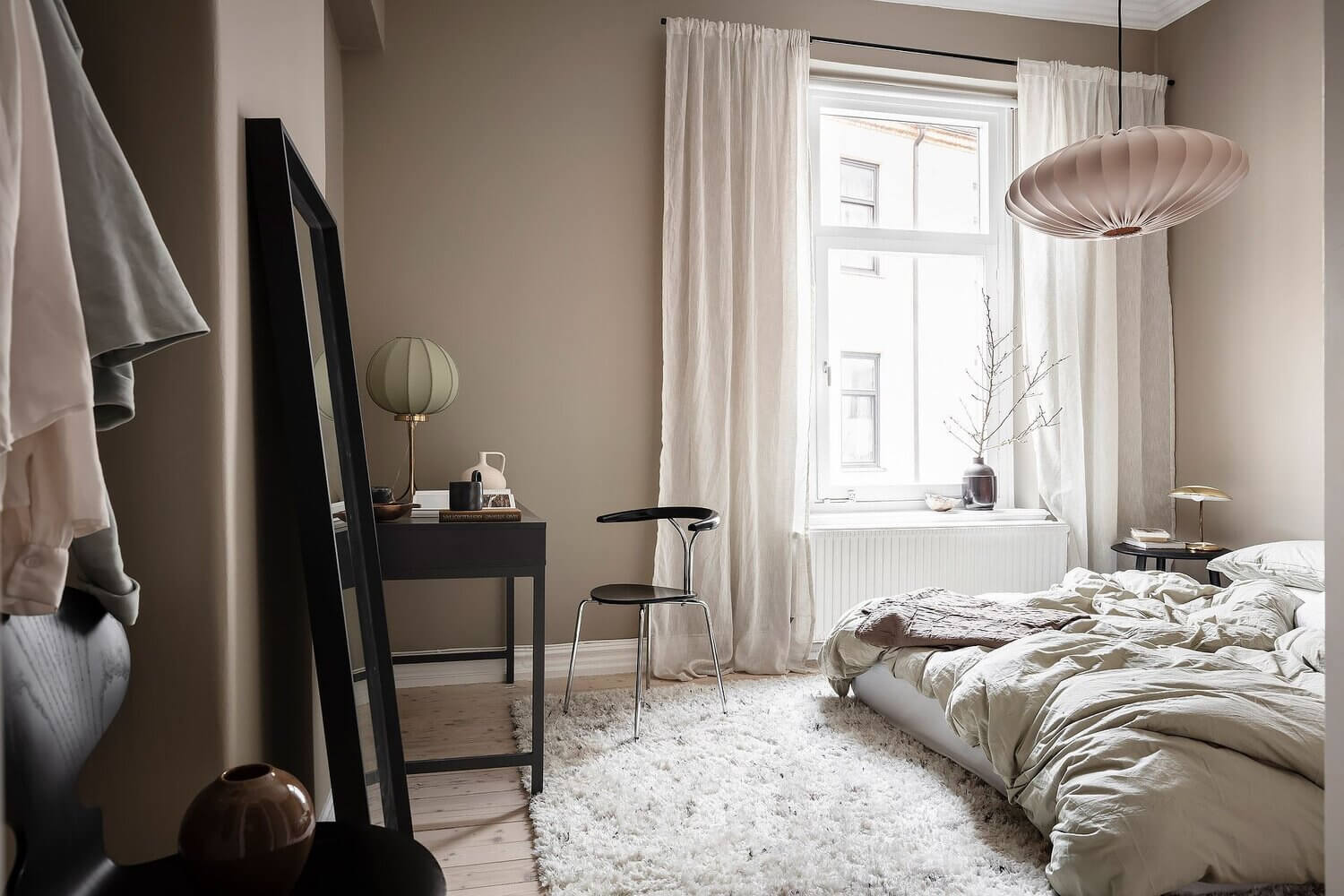 AScandinavianApartmentWithOliveGreenWalls TheNordroom21 A Scandinavian Apartment With Olive Green Walls
