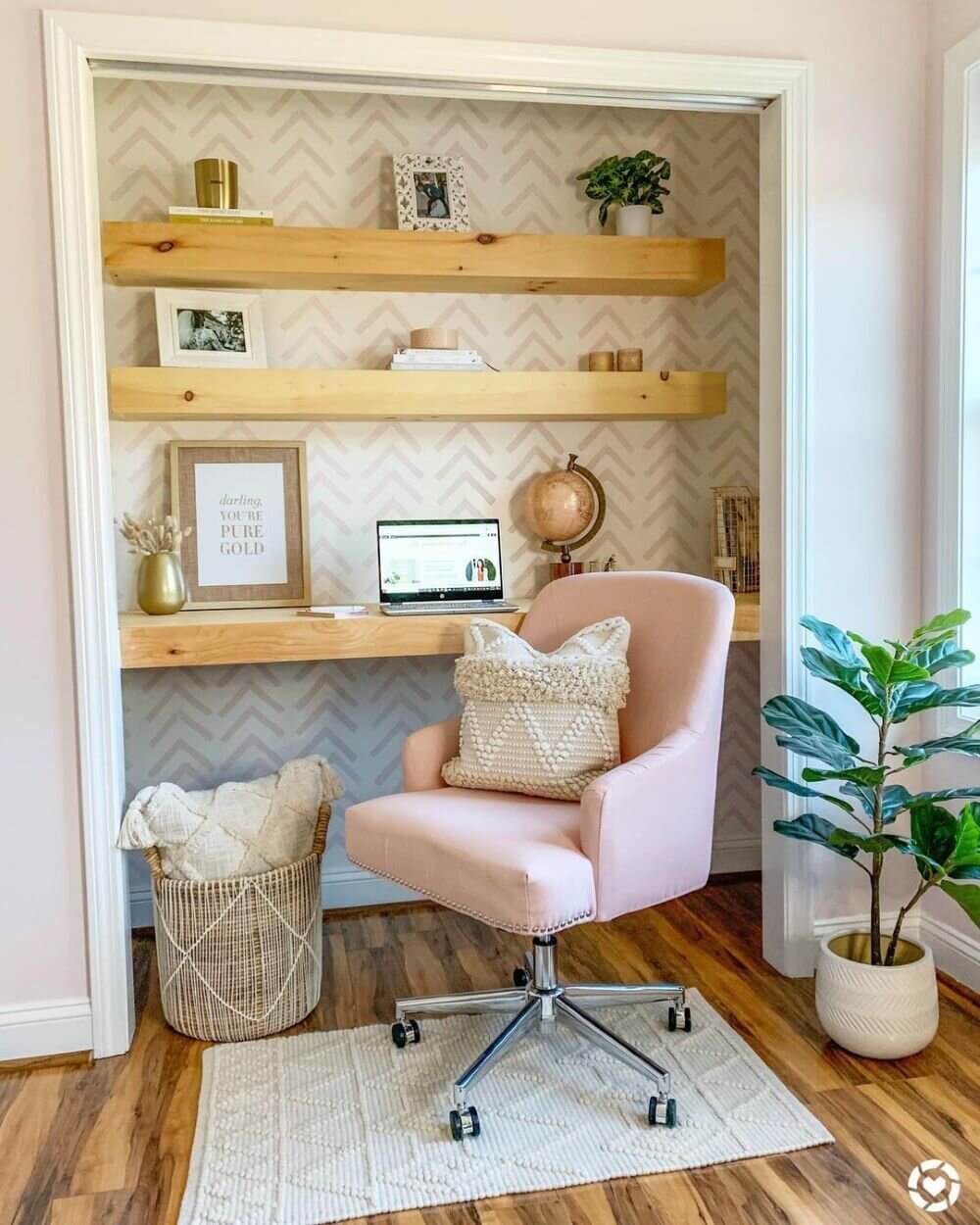 How To Create A Home Office In A Small Space - The Nordroom