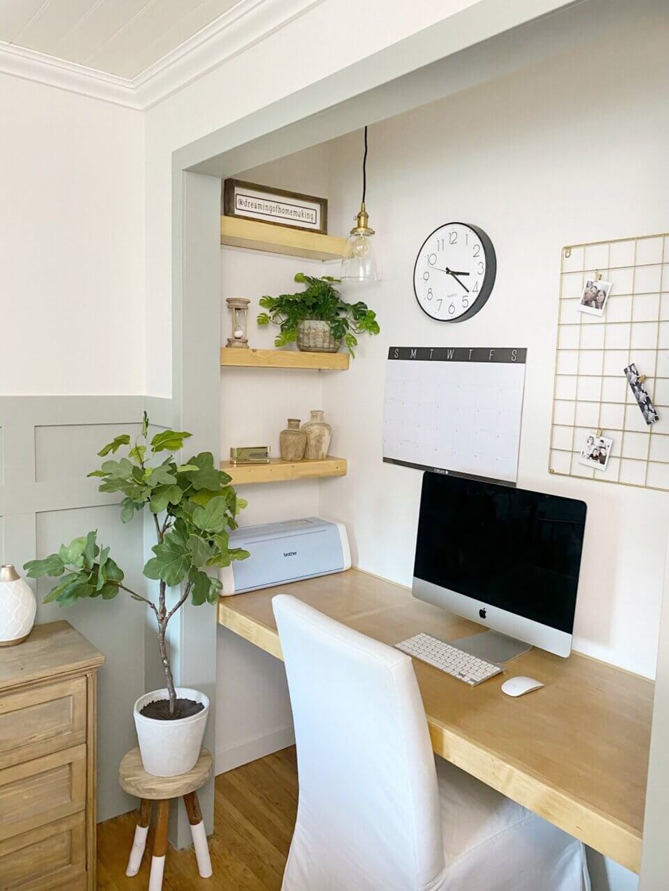 How To Create A Home Office In A Small Space The Nordroom best-ways-to-create-a-home-office-in-small-spaces-cozy-little-house