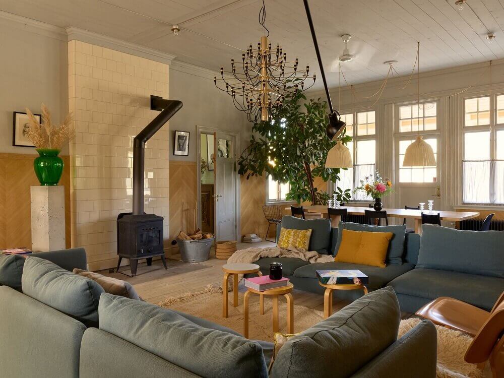 A Colorful Family Home in an Old Swedish Station Building 1 colorful-family-home-old-swedish-station-nordroom