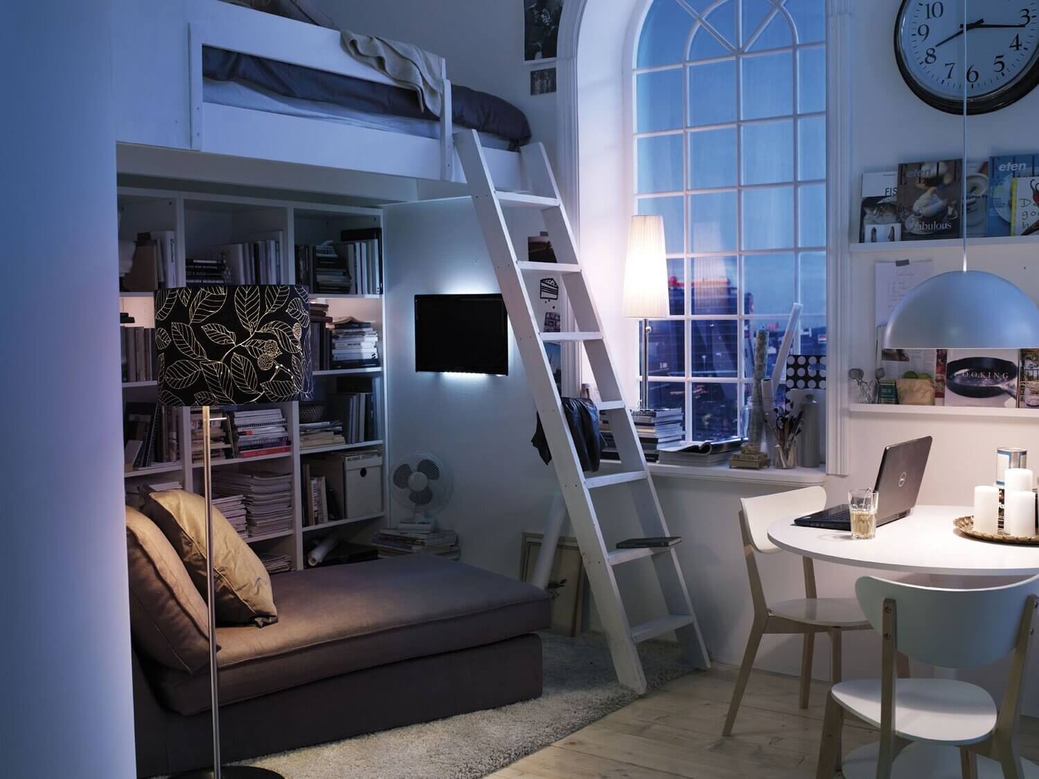 small-bedroom-ideas-loft-bed