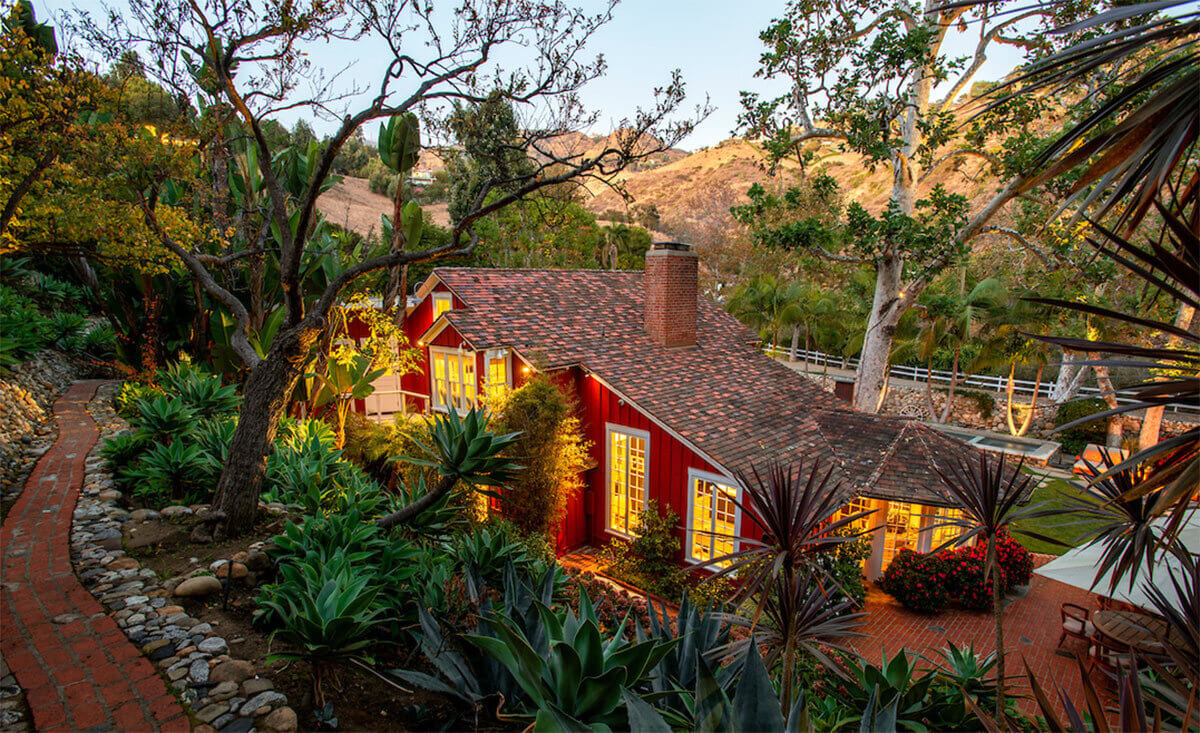 A Fairytale Red Barn Conversion in Malibu