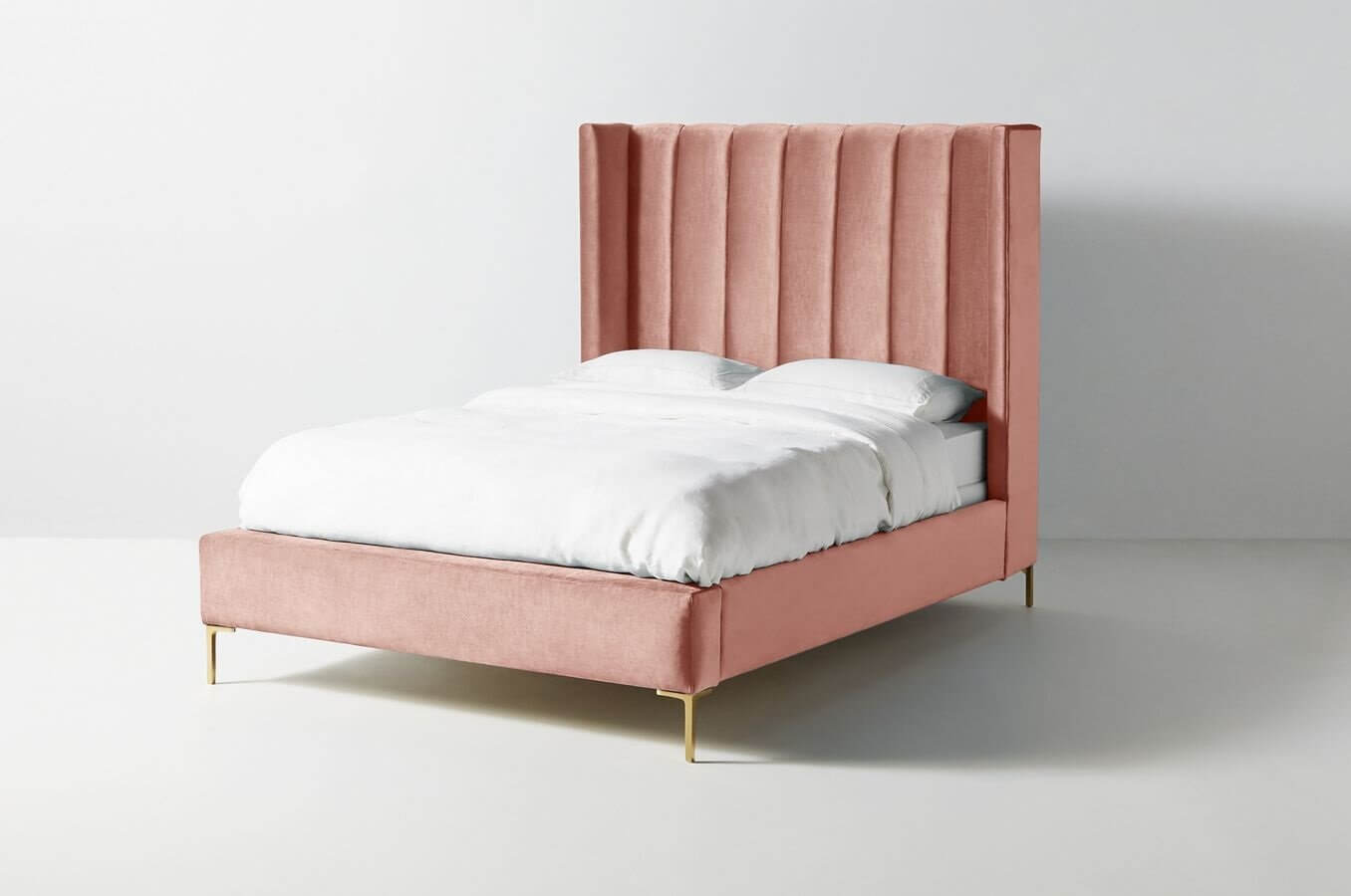 pink bed 3 How To Style A Pink Bedroom (For Adults)