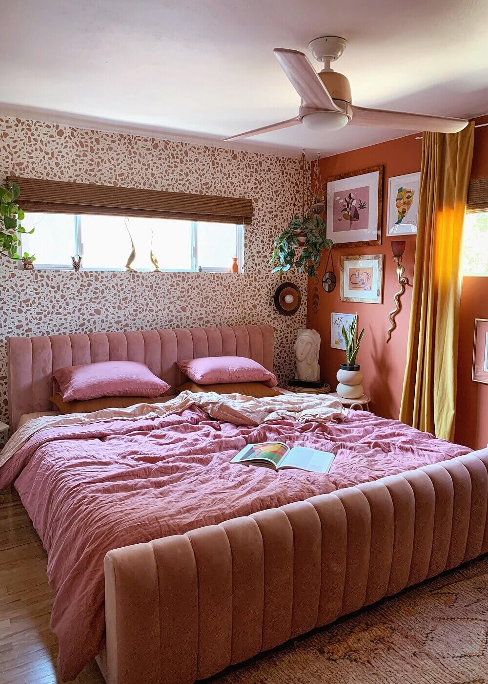 pink bedroom cozy colorful bedroom nordroom How To Style A Pink Bedroom (For Adults)