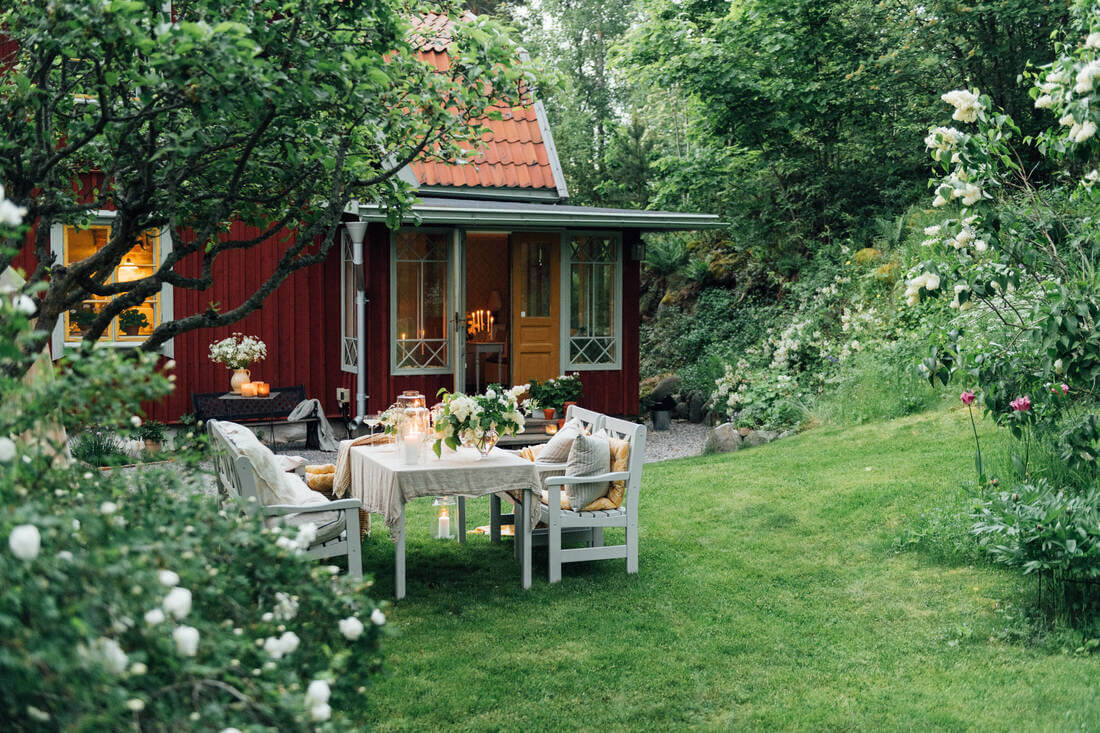 A 19th-Century Swedish Home with Charming Garden