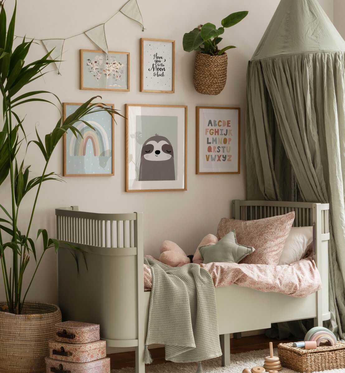 Beautiful Gender Neutral Nursery Ideas