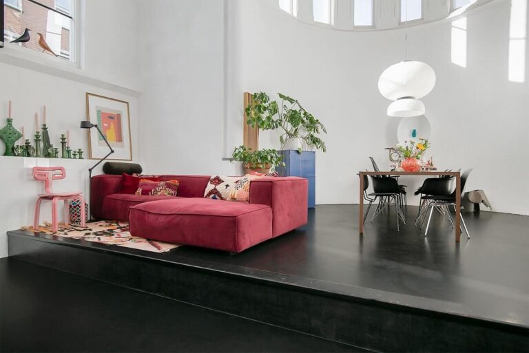 A Modern Chapel Conversion with Bright Colors - The Nordroom