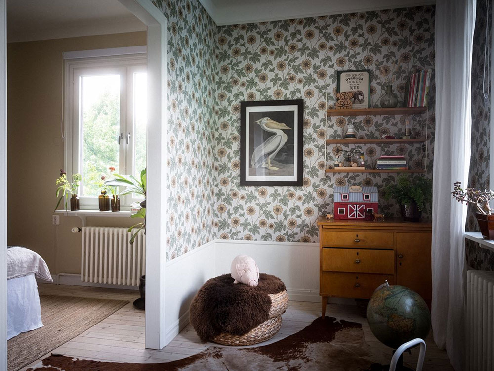 childrens-room-wallpaper-vintage-decor-scandinavian-apartment-nordroom