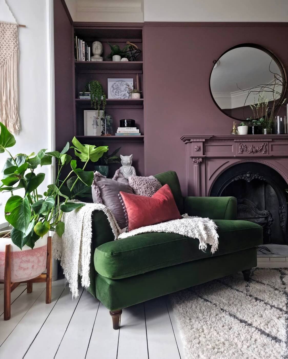 green-velvet-armchair-purple-living-room-nordroom