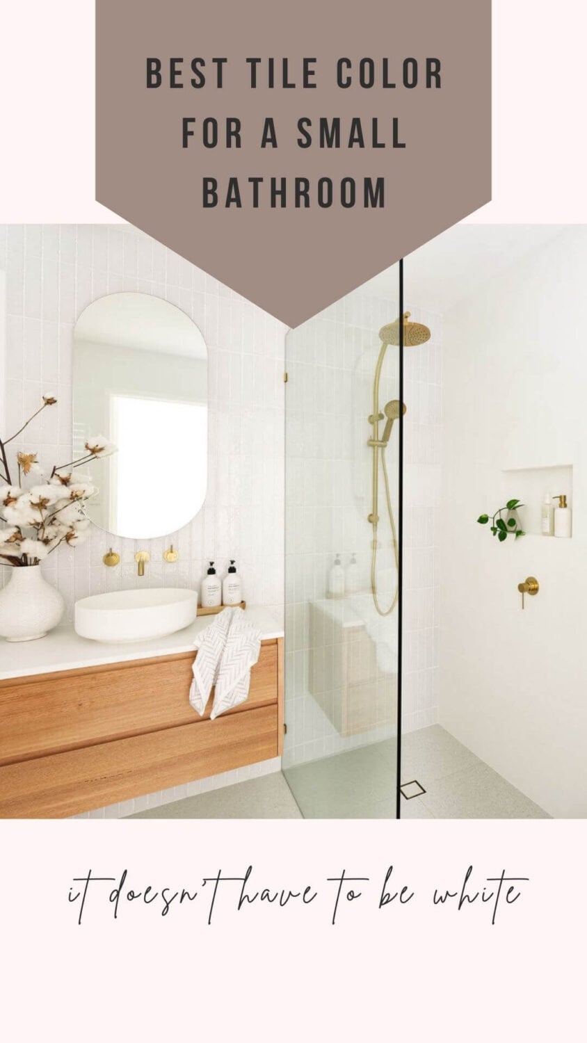 Pick These Color Tiles For A Small Bathroom - The Nordroom
