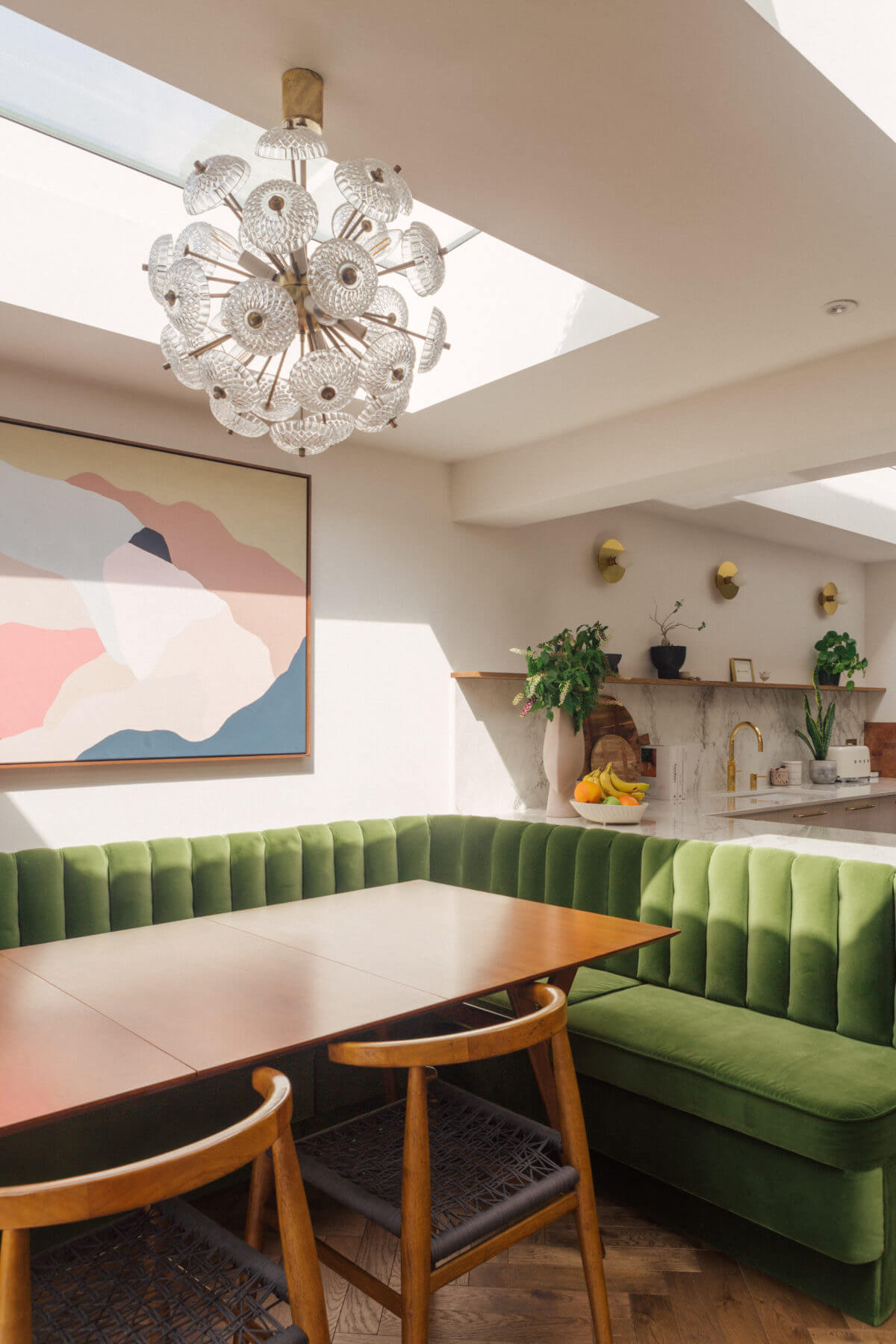 Color in a Renovated Victorian Townhouse in London