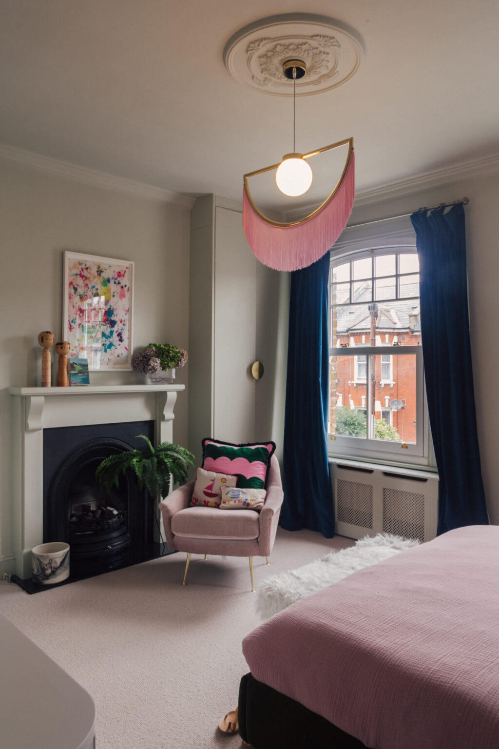 Color in a Renovated Victorian Townhouse in London - The Nordroom