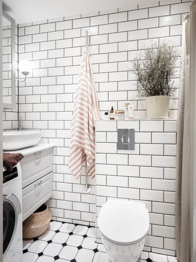 The Best Tile Color for a Small Bathroom The Nordroom