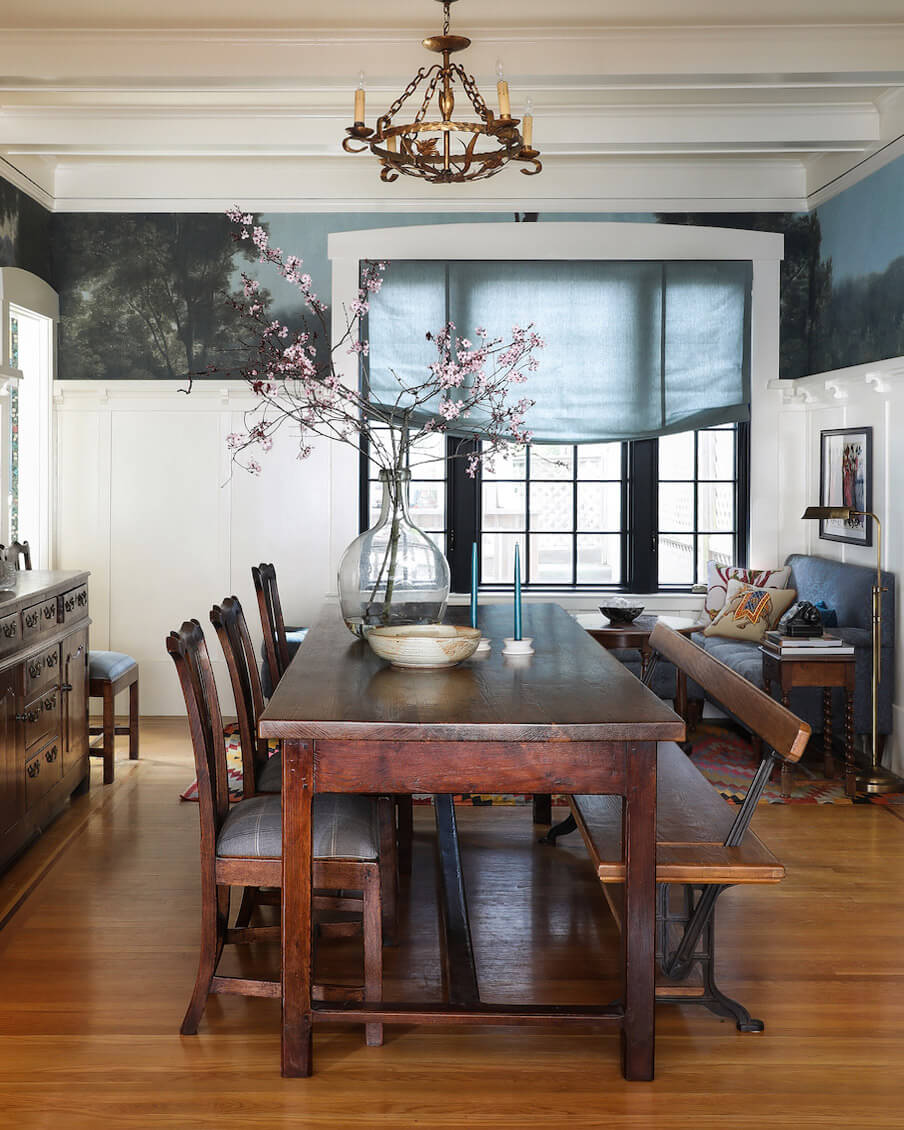 antique-dining-room-wallpaper-english-style-home-nordroom