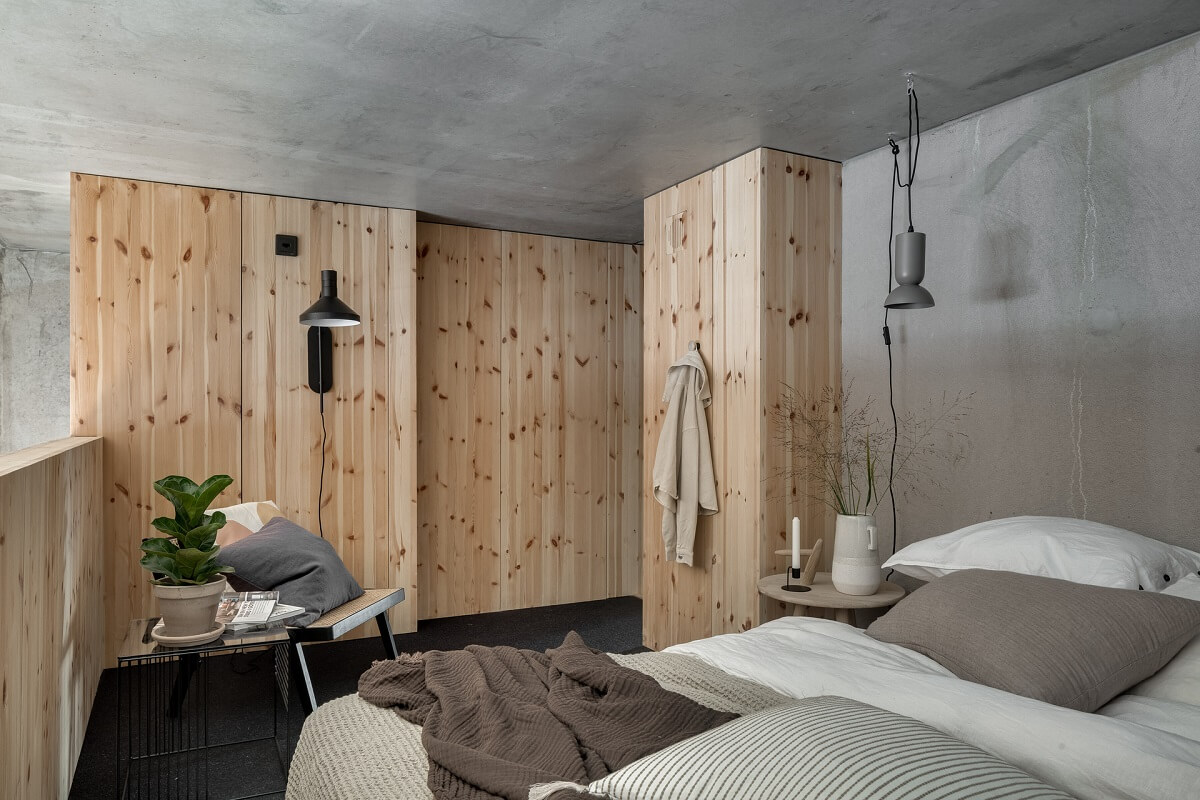 concrete-wood-loft-bedroom-nordroom
