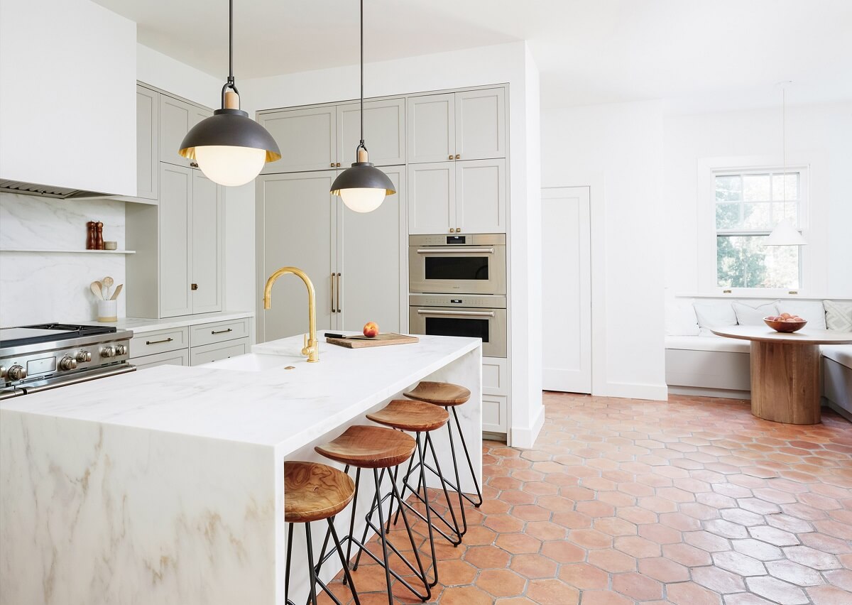 How To Style Terracotta Floor Tiles, Terracotta Tile Floor Kitchen Design