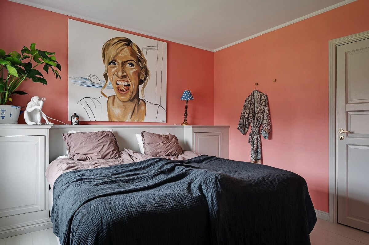 pink-bedroom-modern-art-nordroom