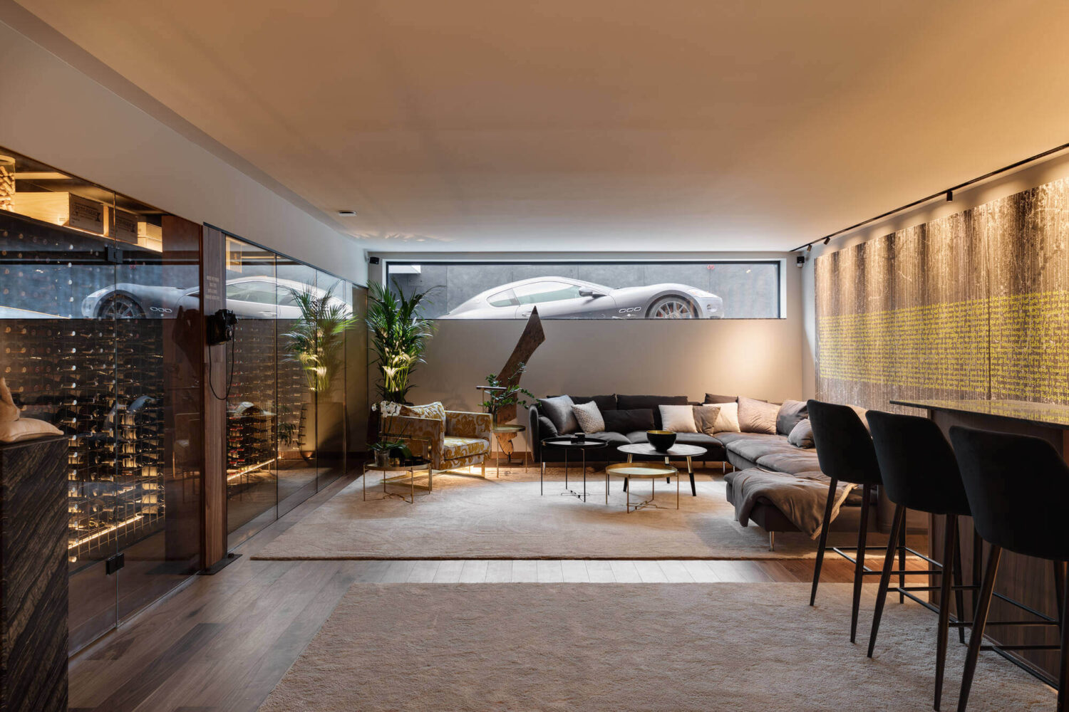 wine-cellar-sitting-room-modern-architectural-villa-stockholm-sweden-nordroom