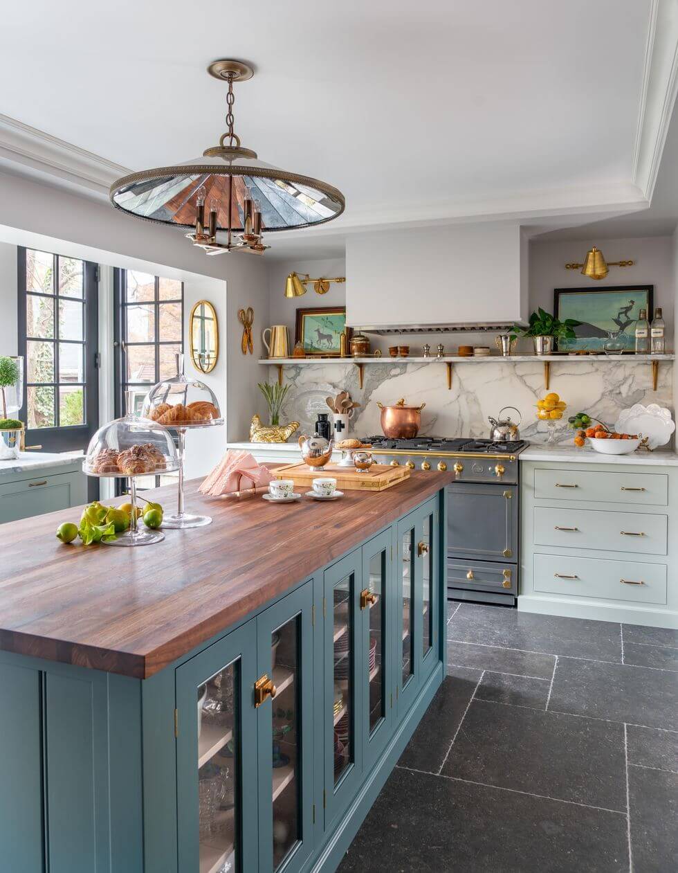 Kitchen cabinets 2 colors discount
