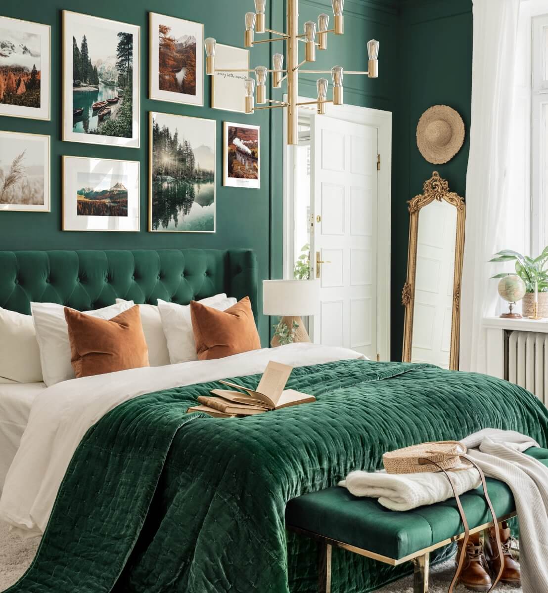 emerald-green-bedroom-home-trends-2022-nordroom