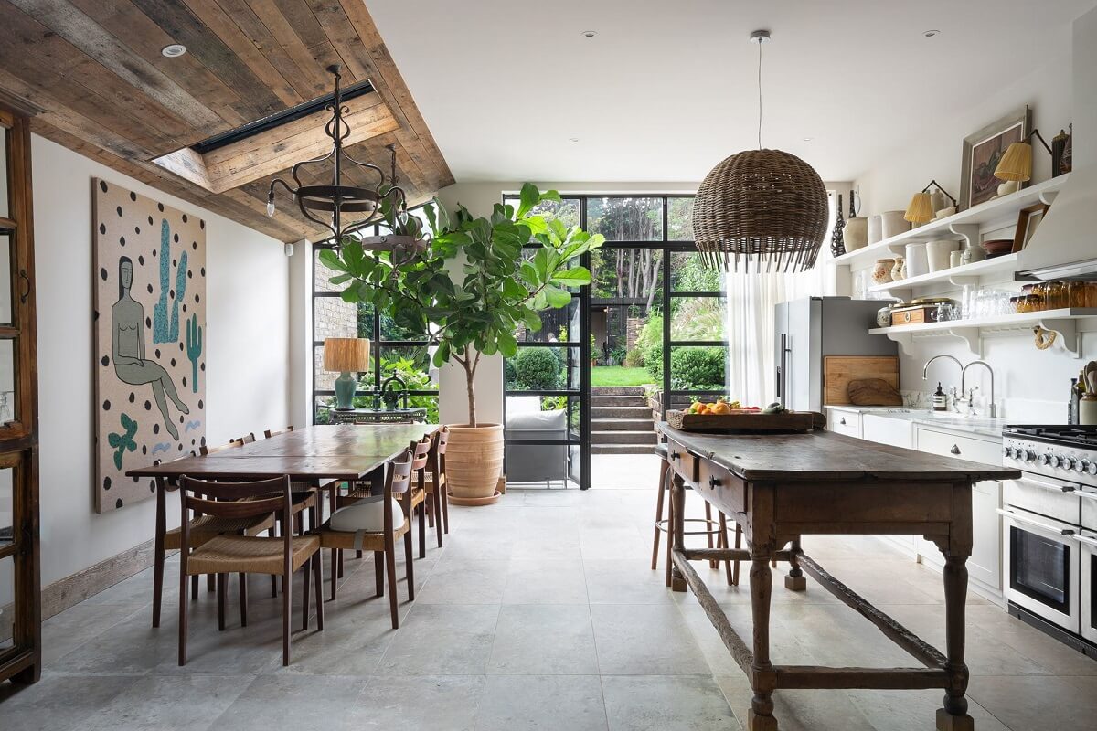 spacious-open-plan-kitchen-rustic-decor-victorian-townhouse-london-nordroom