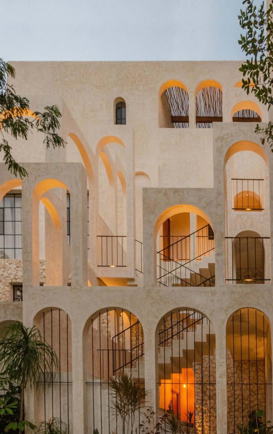apartment-complex-fosil-tulum-architecture-arched-nordroom