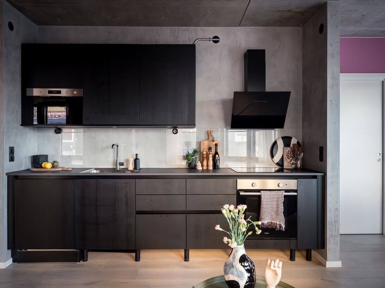 black-scandinavian-kitchen-industrial-apartment-nordroom