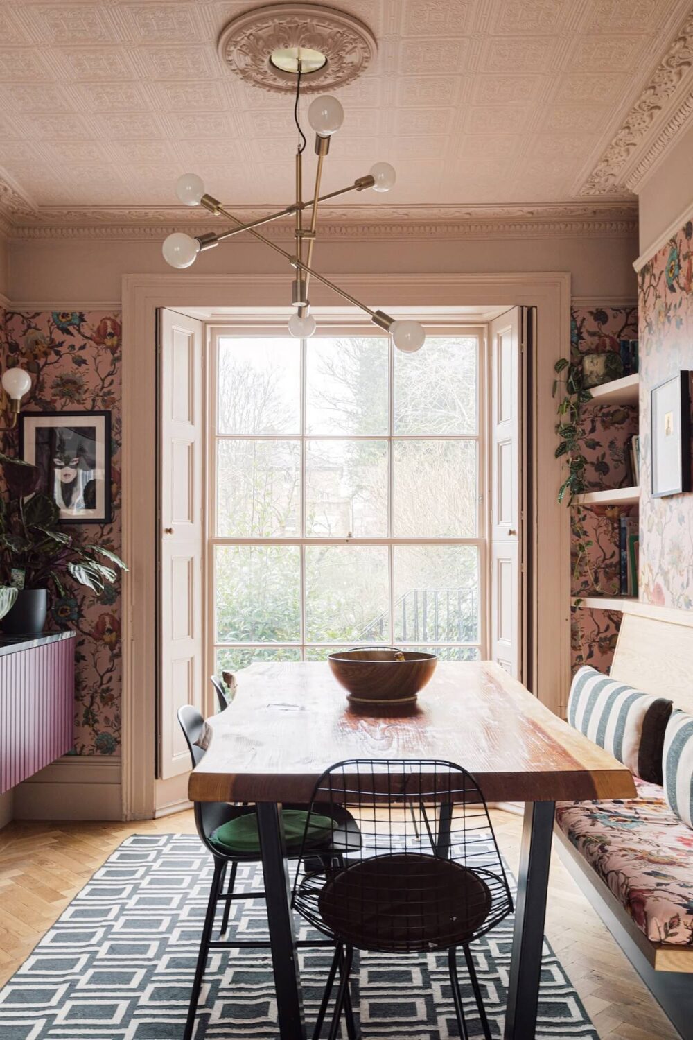 dining-room-house-of-hackney-walpaper-bench-nordroom