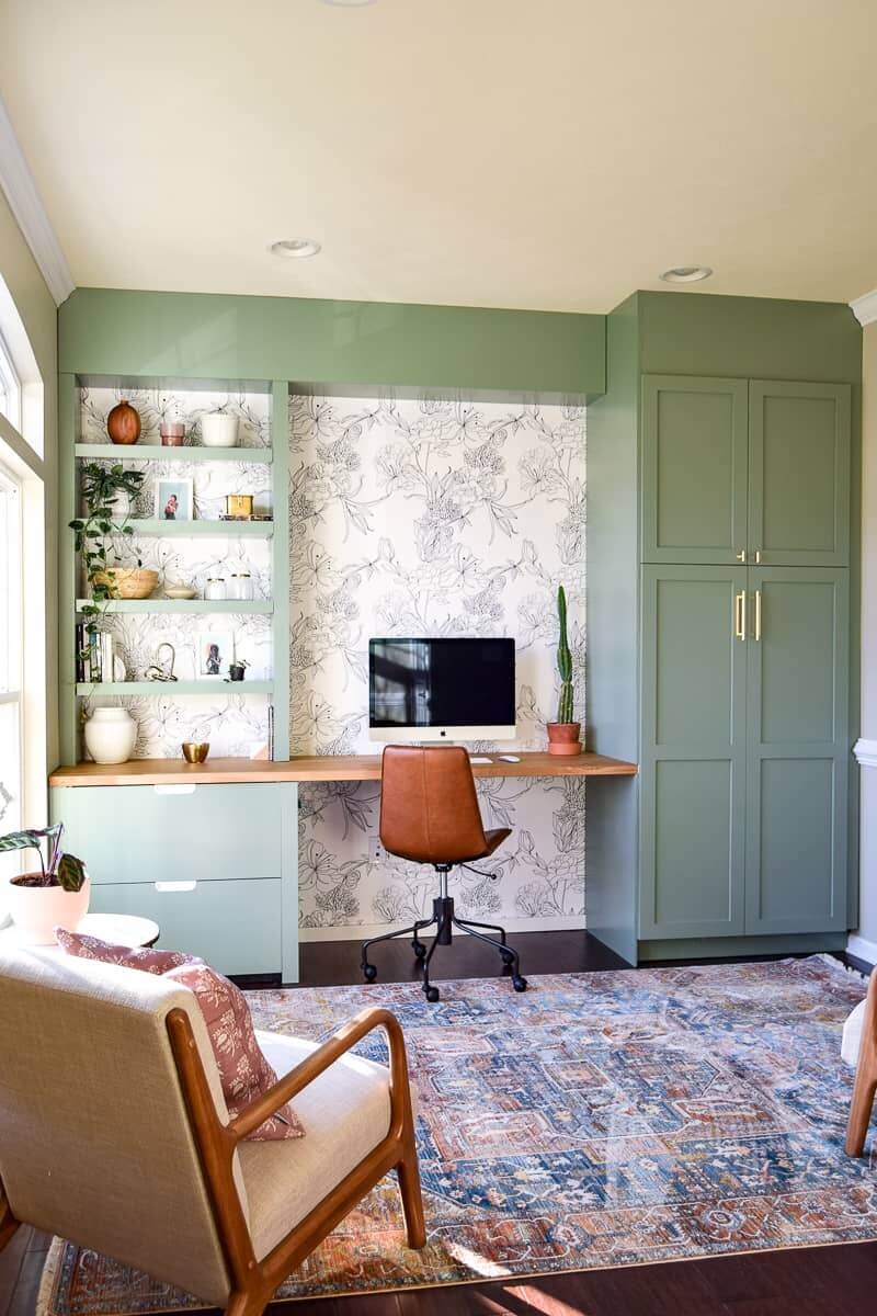 How To Design A Stylish Bedroom Home Office - The Nordroom