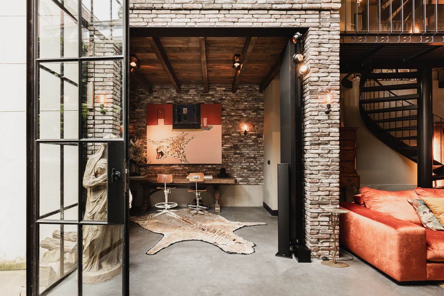 brick-home-office-industrial-living-room-townhouse-amsterdam-nordroom