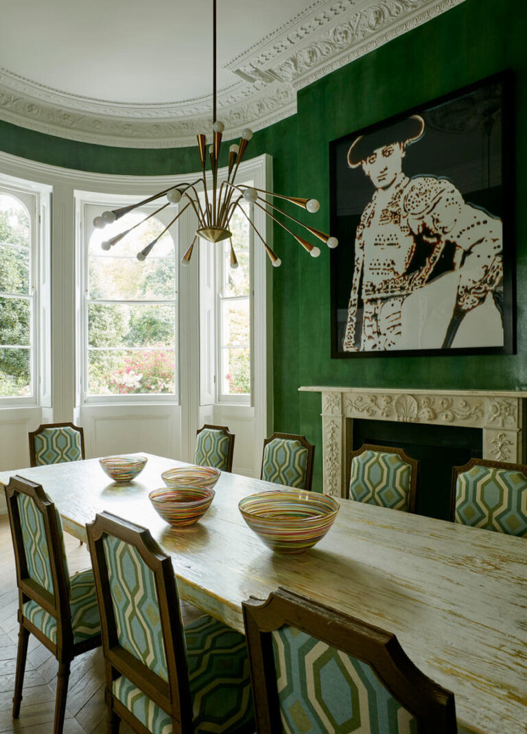 Color & Art in a Notting Hill House by Maddux Creative - The Nordroom