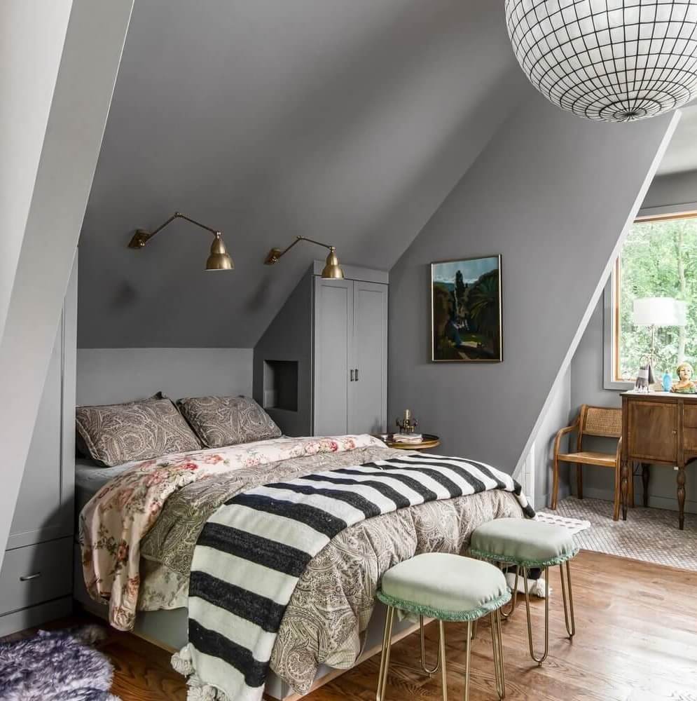 grey-bedroom-slanted-ceiling-built-in-cabinets-louisa-pierce-nordroom
