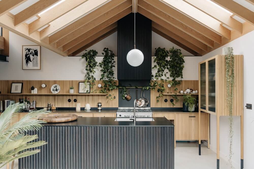 kitchen-sloped-ceilings-black-kitchen-island-london-house-nordroom