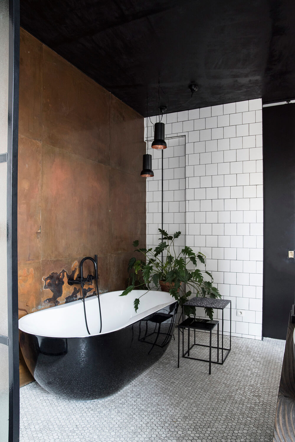 Black Bathroom Tile Ideas - 15 ways to make a statement with black