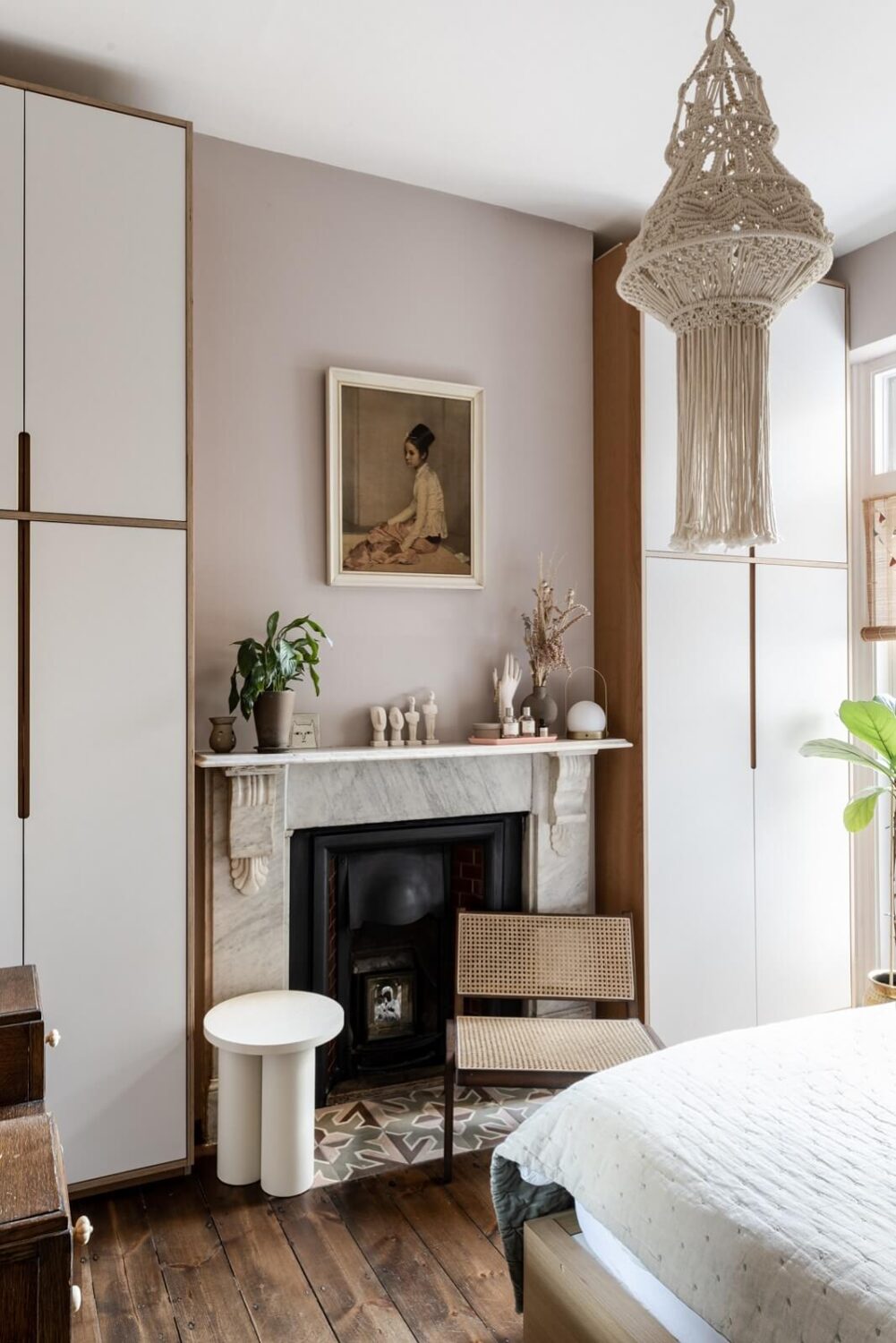 bedroom-wooden-floor-fireplace-london-nordroom