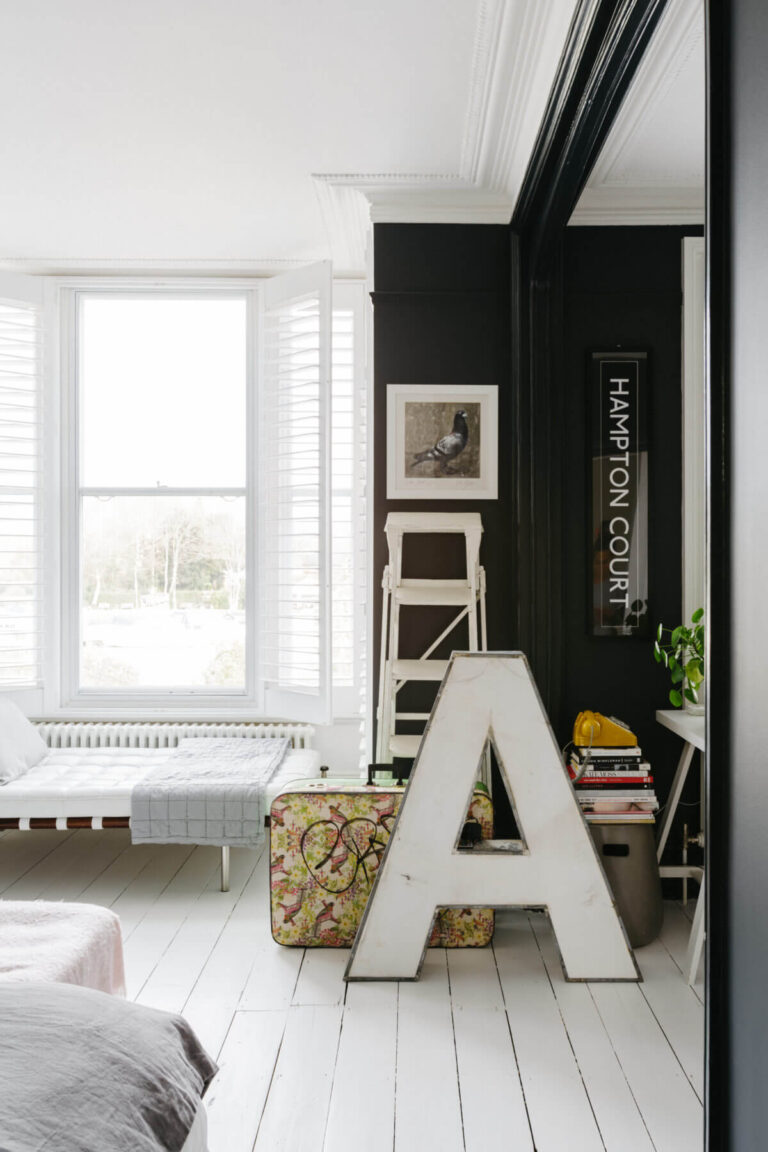 A Black and White Victorian House in London - The Nordroom