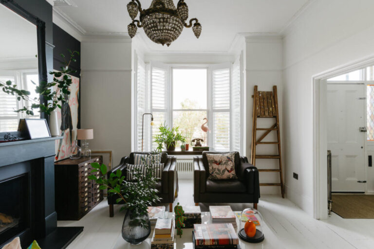 A Black and White Victorian House in London - The Nordroom