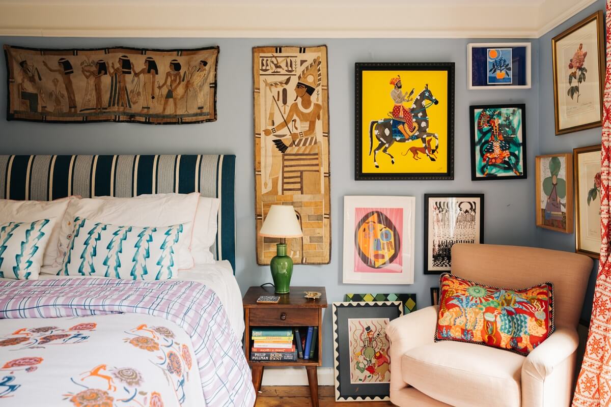 A Colorful Maximalist Home in London - The Nordroom