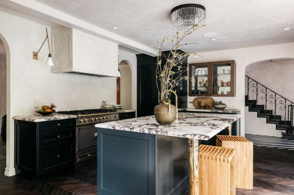 dark-blue-kitchen-calacatta-viola-marble-worktop-tudor-house-nordroom
